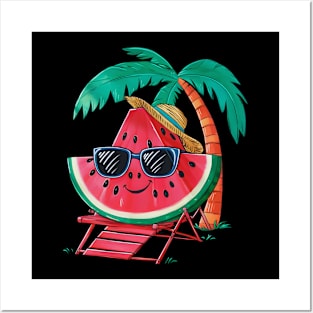 Watermelon Slice Posters and Art